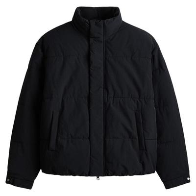 HM男装棉服2025年冬季新款防水外出棉衣休闲冬装夹棉外套1300940