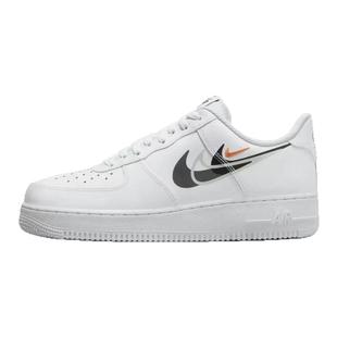 Nike耐克AF1空军一号黑白白绿低帮经典休闲运动板鞋FN7807 HF4864