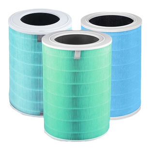 适配小米米家空气净化器滤芯2S/123代/4Lite/4Pro H过滤网5S/F1
