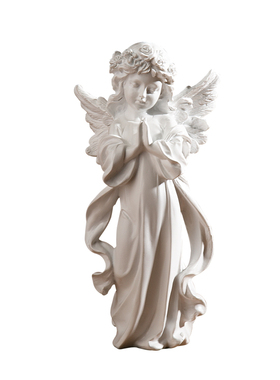 欧式复古少女天使摆件