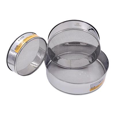 三能糖粉筛8/10/12寸不锈钢网筛