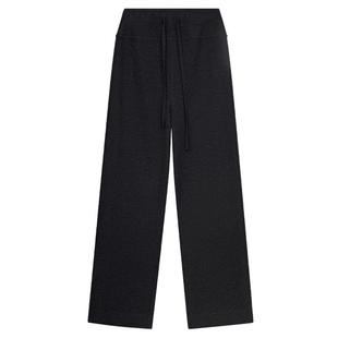 弹力面膜阔腿裤女春秋高腰松弛垂坠感遛弯裤绵羊毛窄版软糯糯米裤