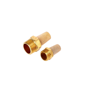 SNS神驰气动电磁阀消声器宝塔型长头铜消音器PST/BSL-01 02 03 04