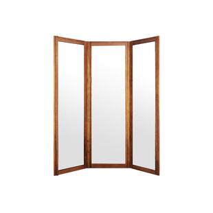 楷模 全身落地镜折叠挂墙镜穿衣镜壁挂穿衣镜全身镜贴墙三面F11