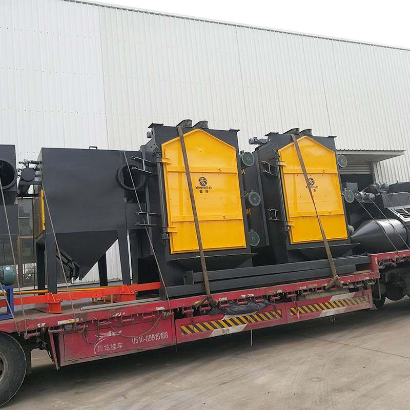 吊钩式抛丸机清理机钢结构钢材除锈机规格可定厂家供应悬挂式