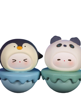 搪胶可爱风新款创意萌宠装饰摆件