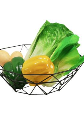 蔬菜厨房小摆件蔬菜铁艺镂空摆件