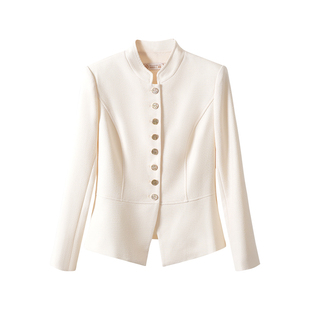 FUYAO扶摇 复古国风西装套装女2026新款新中式单排扣老钱西服外套