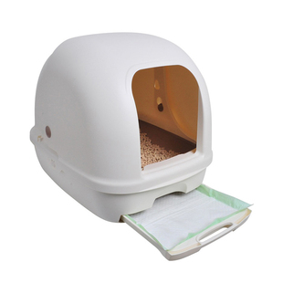 佳乐滋全封闭猫砂盆日本进口双层大号抽屉式干湿分离肥猫猫咪厕所