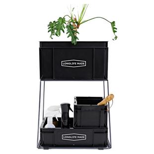 longlife收纳箱工业风整理收纳盒露营储物盒零食玩具塑料箱周转箱