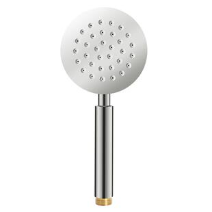 不锈钢花洒喷头大出水硅胶粗孔单头热水器家用酒店手持淋浴莲蓬头