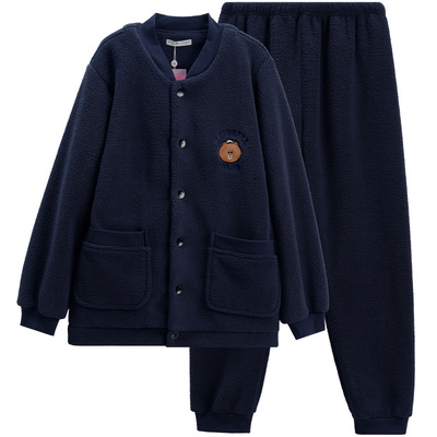 珊瑚绒睡衣套装芬腾女