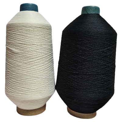 满28包邮 高shi高弹锁边线黑色 白色 米白色烤边线