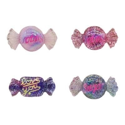 Crocs幻彩糖果鞋花扣洞洞鞋配饰