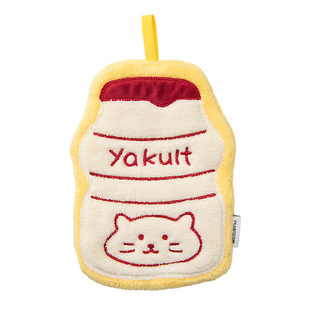 卡通奶瓶儿童毛巾厨房加厚擦手巾挂式可爱卫生间浴室速干吸水手帕