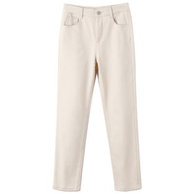 osa高腰显瘦直筒烟管裤