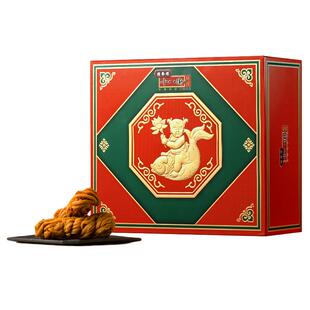 桂发祥十八街富贵有余麻花礼盒600g中华老字号天津特产26款新品