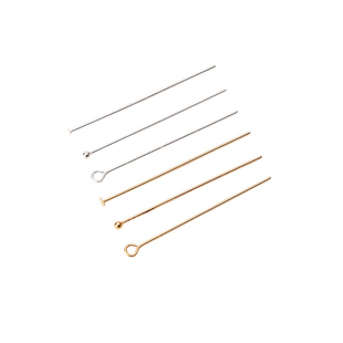 925银耳钉diy材料纯银9字针T字针球针耳钩耳饰固定针银饰耳针配件