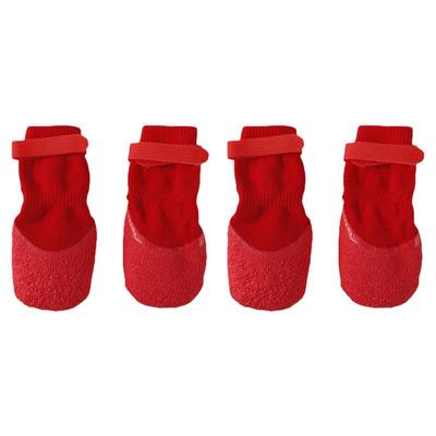 【狂甩不掉】狗狗雨鞋4只装