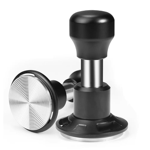 意式咖啡58压粉锤布粉器不锈钢压粉器平衡定恒力30磅冲击力压粉锤