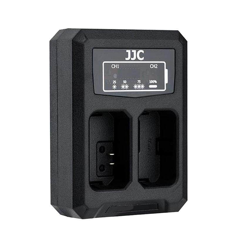 JJC适用索尼NP-FW50电池充电器USB快充微单A6000 A6300 A6500 ZVE10L A7 A7R2相机A7S2 A7M2 A6400 A6100座充