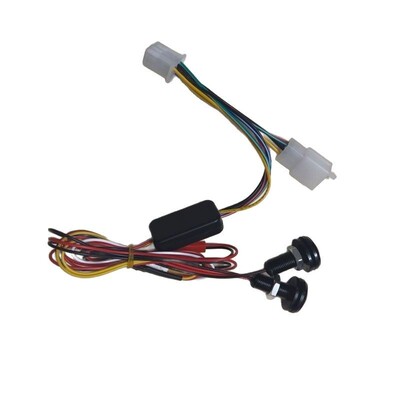 适用九号e80c尾灯模块E200P呼吸闪M95C无损直上刹车爆闪模块f90m