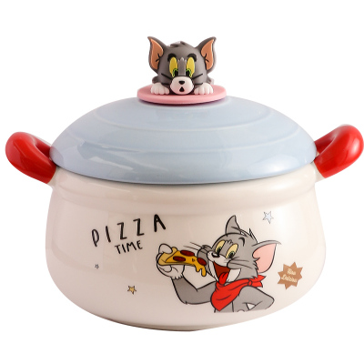 大容量陶瓷泡面碗学生个人专用碗