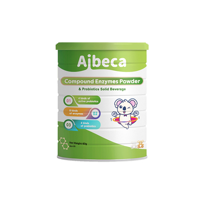 Aibeca爱楽倍佳复合消化酶益生菌复合酶儿童宝宝儿童积食消化酶