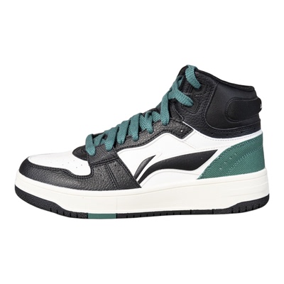 LININ车缝线系带男子中帮休闲鞋