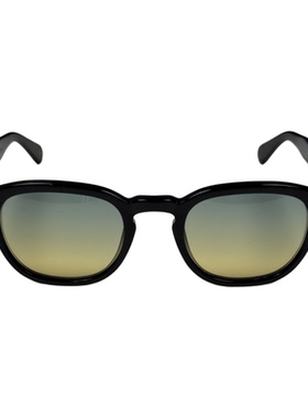 MOSCOT玛士高彩片双色墨镜男女复古潮LEMTOSH渐蓝黄太阳镜 配近视