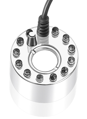 二三四雾化头景观假山盆景造雾器