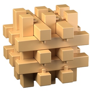 奇艺鲁班锁数字华容道三国益智礼盒玩具学生孔明球笼中取珠取物