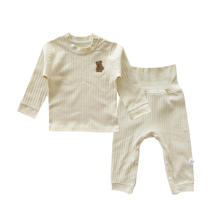 婴儿衣服秋冬季纯棉睡衣男女一岁宝宝秋装分体婴幼儿秋衣秋裤套装