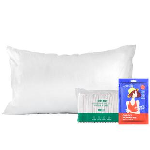 20条加厚一次性枕套美容院无纺布隔脏枕头套旅行便携酒店用品枕巾