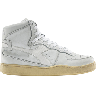 diadora迪亚多纳男女鞋板鞋欧产复古做旧高帮休闲运动MI BASKET