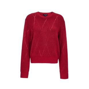 绫致Vero Moda毛衣2026春季新款含绵羊毛亮片圆领针织上衣优雅