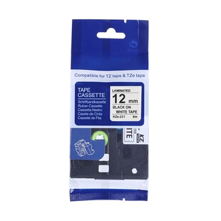 适用brother兄弟标签机打印机色带芯12 18 24 mm打印纸d210标签带