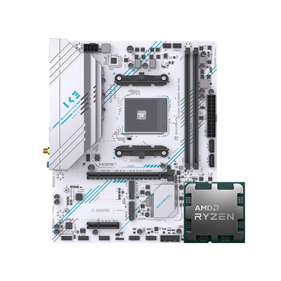 AMD 锐龙5600 5600GT 5500X3D 5700X 搭铭瑄B550M CPU主板套装