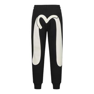 EVISU福神 男士海鸥大M印花卫裤2ESHTM5SP1083XXCT