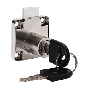 锁抽屉锁加锁通用钥匙办公室办公桌暗装电脑桌书桌床头柜加长柜锁