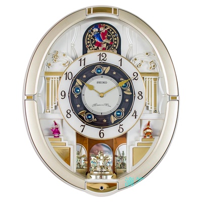 精工音乐挂钟魔幻变形客厅