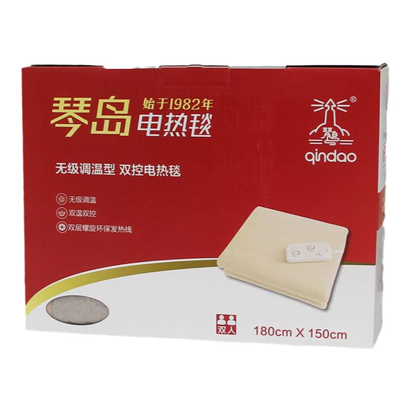 琴岛电热毯单人双人双控可调温