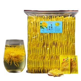 菊花茶金丝皇菊正品官方旗舰店去火清热解特毒级大黄菊花一朵一杯