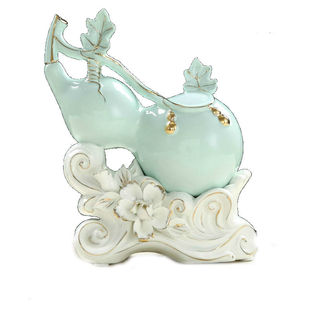 葫芦摆设陶瓷摆件装饰品电视酒柜送礼玄关客厅卧室房间简约艺术品