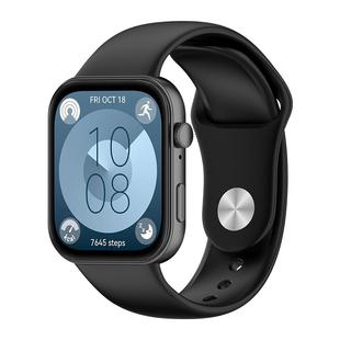 适用于华为watch FIT3手表表带watchfit4/4pro硅胶反钉扣腕带智能运动FIT3透气手表链男女款手环专用替换配件