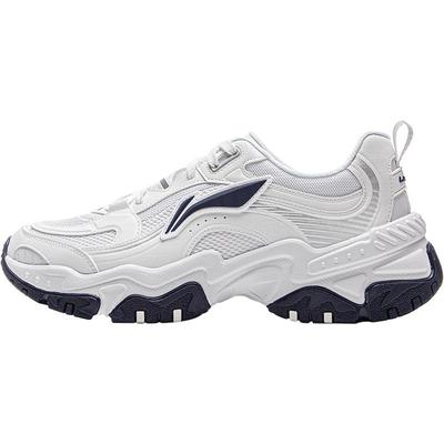 李宁红糖复古老爹鞋运动休闲鞋