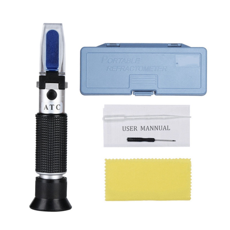 蜂蜜甜度糖度计切削液浓度糖水果批发波美仪度折射手持仪测光学