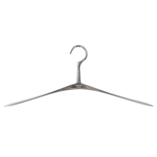 轴年 复古铝衣架无痕晾挂架家用简易服装店大衣架外套防水锈衣撑