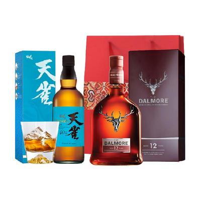 大摩12年单一麦芽+天雀威士忌