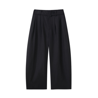 COM穿越雾都绅士条纹弯刀西裤